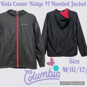 Columbia Kids Center Ridge II Fleece Lined Hooded Jacket Size M(10/12)